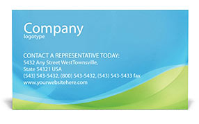Operator Business Card Template