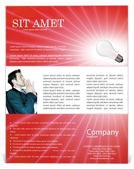 Lamp Flyer Template