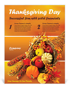 Thanksgiving Flyer Template