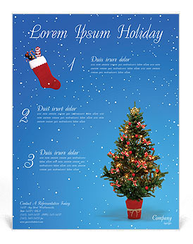 Christmas Holiday Flyer Template
