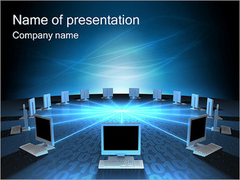 Computer Network PowerPoint Template