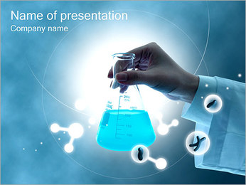 Chemistry Test Tube PowerPoint Template