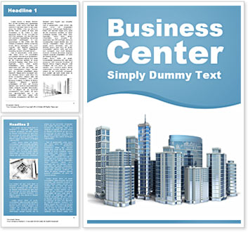 Business Center Word Template